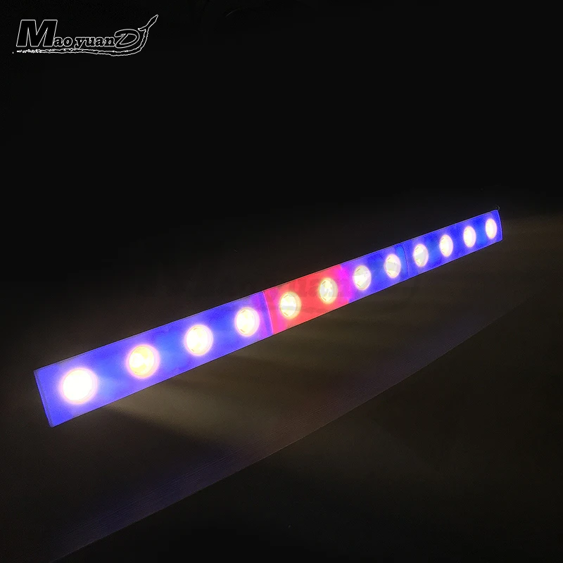 Китайский поставщик 12X3 Вт белый светодиодный и 72 шт. SMD 3в1 RGB 2в1 effect Beam настенный светильник каждый светодиодный контроллер для NIight cu
