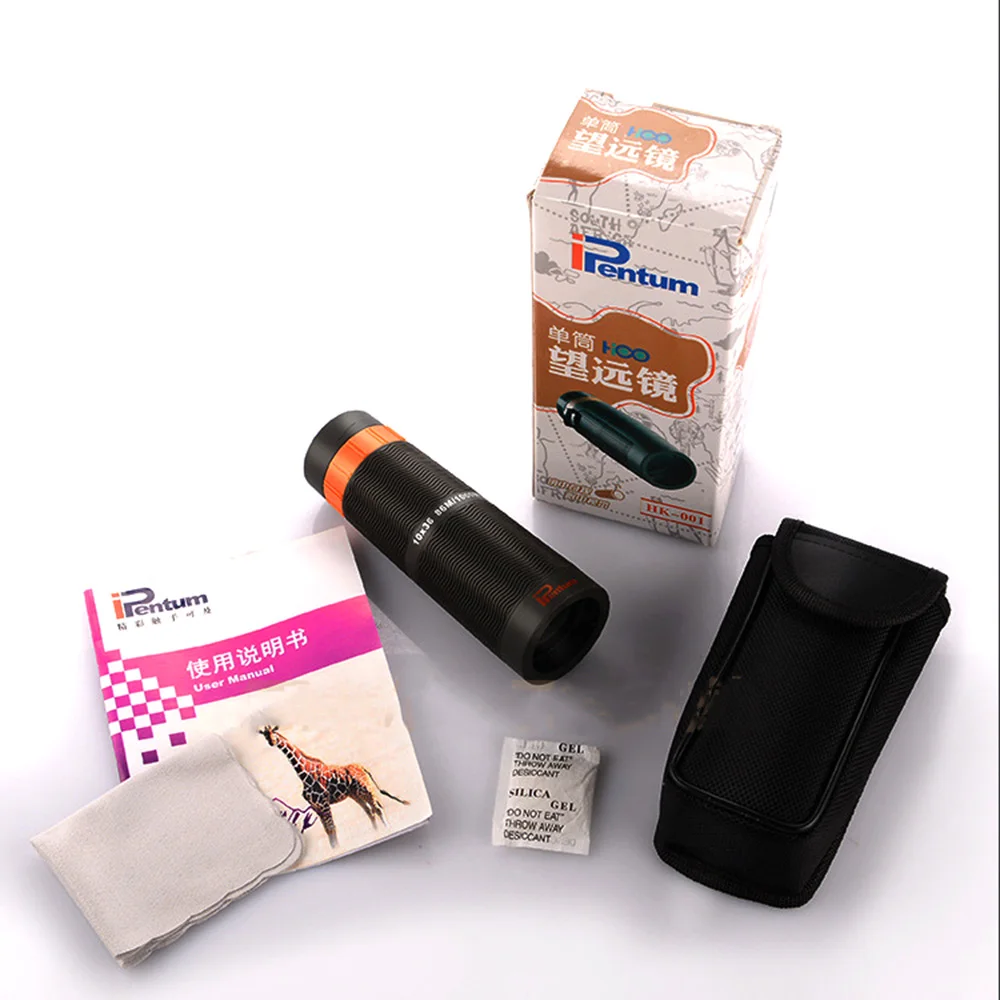 

10X36 Wide Angle BAK4 Fully Coated Optics HD Portable Monocular Telescope for Outdoor Travelling Hunting Camping Watching