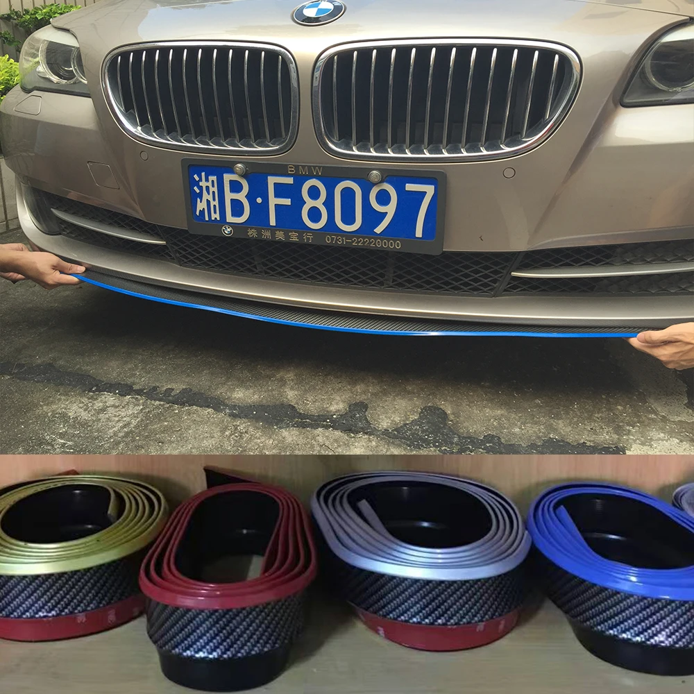 Передний бампер для BMW E90 E92 F30 M3 M4 Z4 F06 F82 2 5 метров|universal car bumper|strip for carstrip |