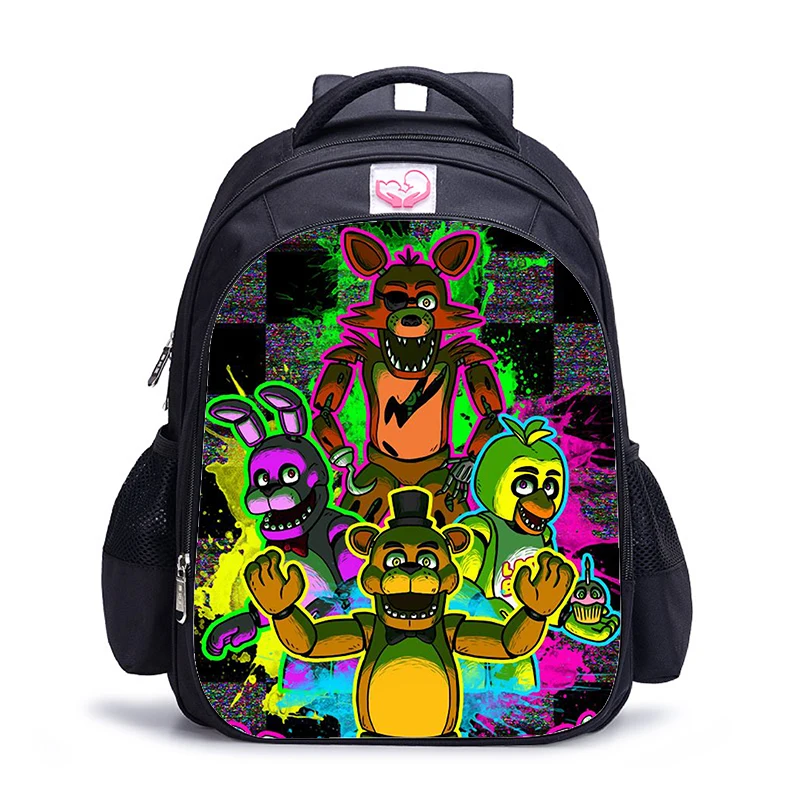 16 дюймов Five Nights At Freddys Детские рюкзаки для девочек-подростков школьные сумки ортопедический мультяшный рюкзак для детей мальчиков - Цвет: 020