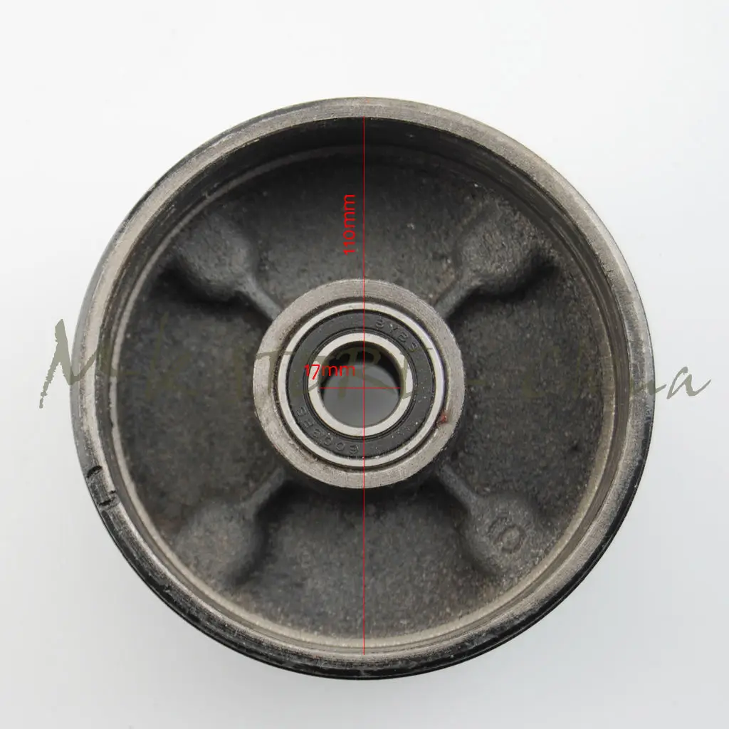 Правый Тормозной суппорт барабан башмак сборка ступицы колеса для 50 125cc ATV Quad
