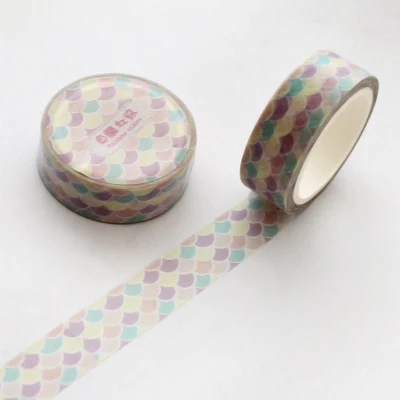 1,5 см* 7 м розовая лента для девочек звездное небо васи DIY Украшение скрапбукинг планировщик Маскировочная лента клейкая лента этикетка наклейка канцелярские товары - Цвет: 10