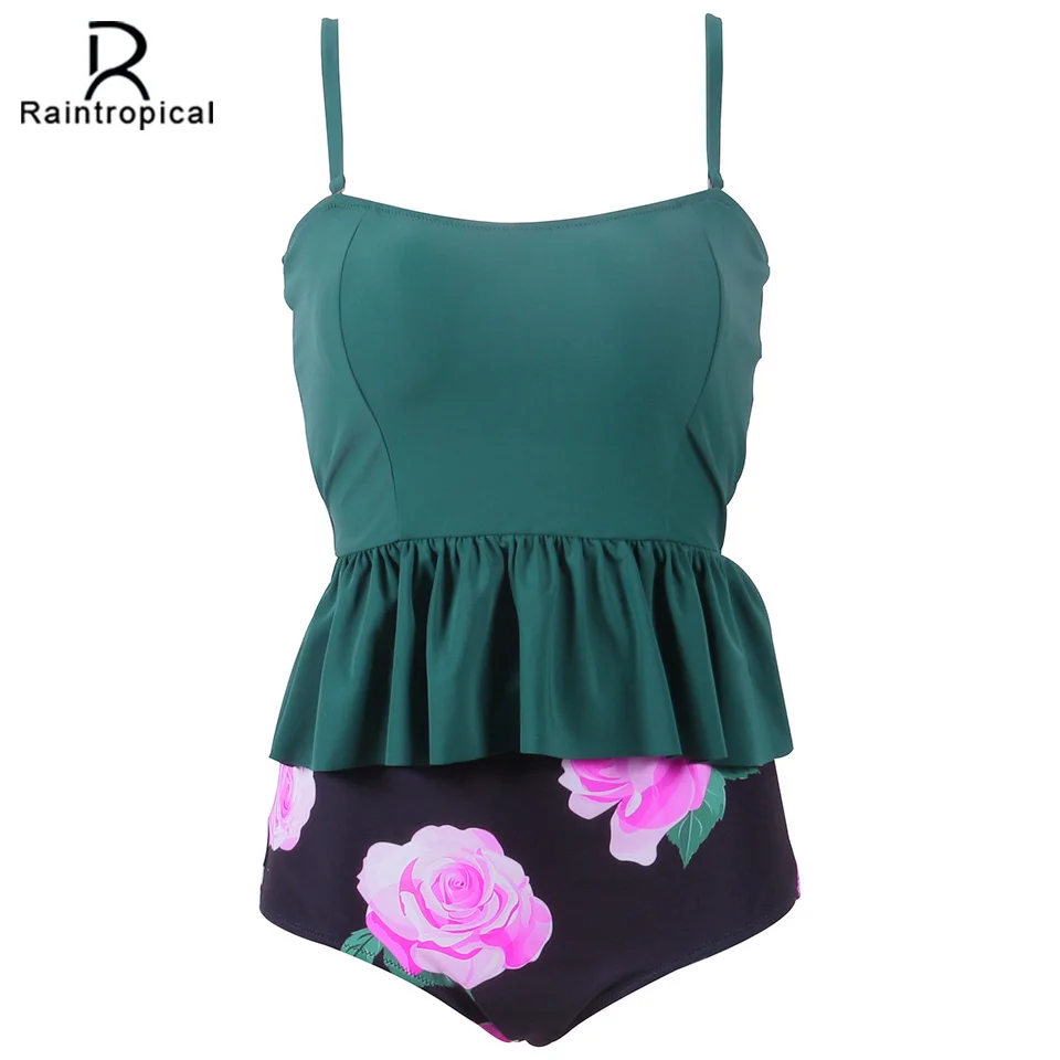 Новинка 2019 женский купальник rainтропический сексуальный однотонный комплект