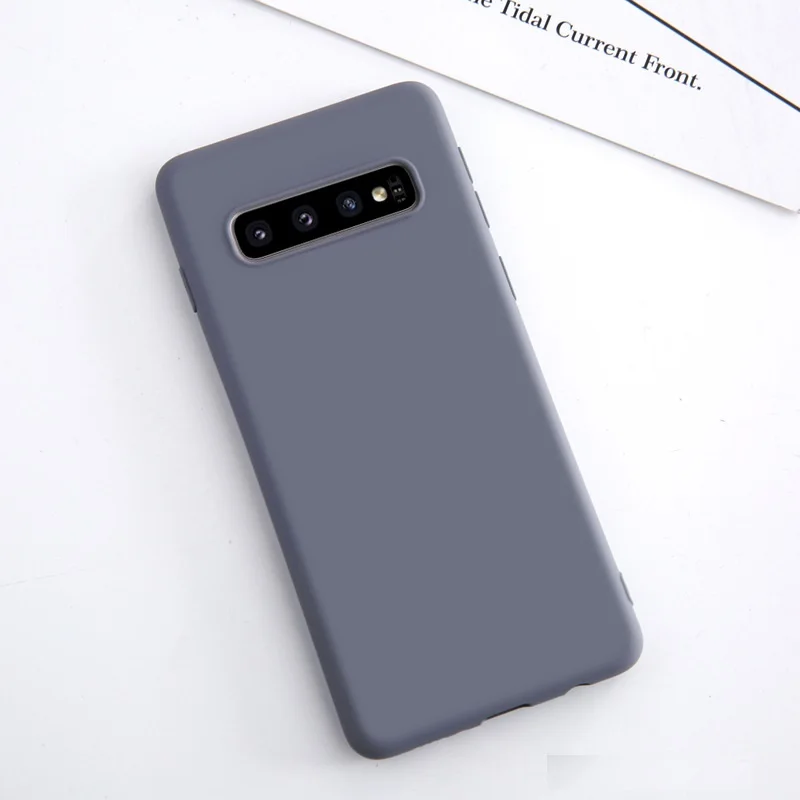 Soft Silicone Case For Samsung Galaxy S10 Plus E S10E S10Plus S9 S8 Note 8 9 Note9 Silicon Cover F14 |