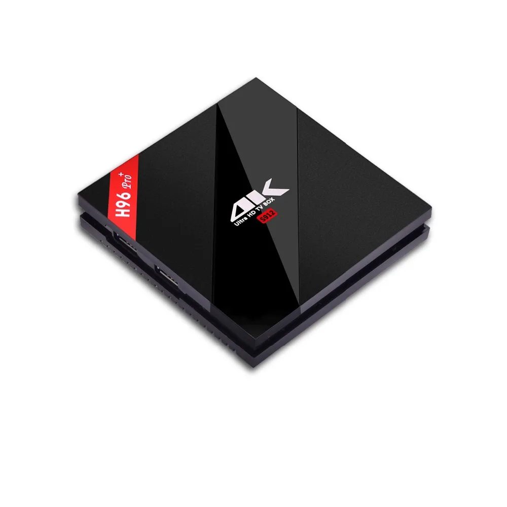 H96 pro plus Android 7,1 ТВ caja Amlogic S912 4 K телеприставка OctaCore 3 Гб 64 Гб двойной WiFi T95Z Smart медиаплеер