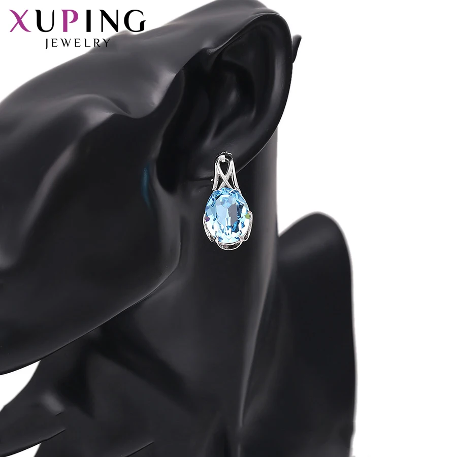 Xuping дешевые рекламные серьги темперамент кристаллы от Swarovski геометрические для женщин вечерние подарок ювелирные изделия S143.4-93952