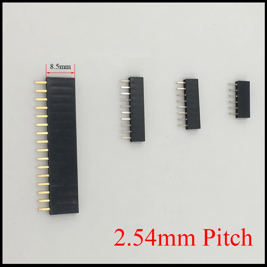 1*14 1x14 1*15 1x15 1*16 1x16 Pin 14P 15P 16 P 2 54 мм Шаг 8 5 высота гнездовой разъем Однорядный прямой