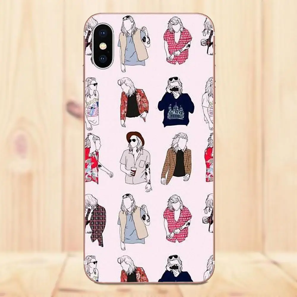 Мягкий силиконовый прозрачный чехол из ТПУ для Apple iPhone 4 4S 5 5C 5S SE 6 6S 7 8 Plus X Fashion One