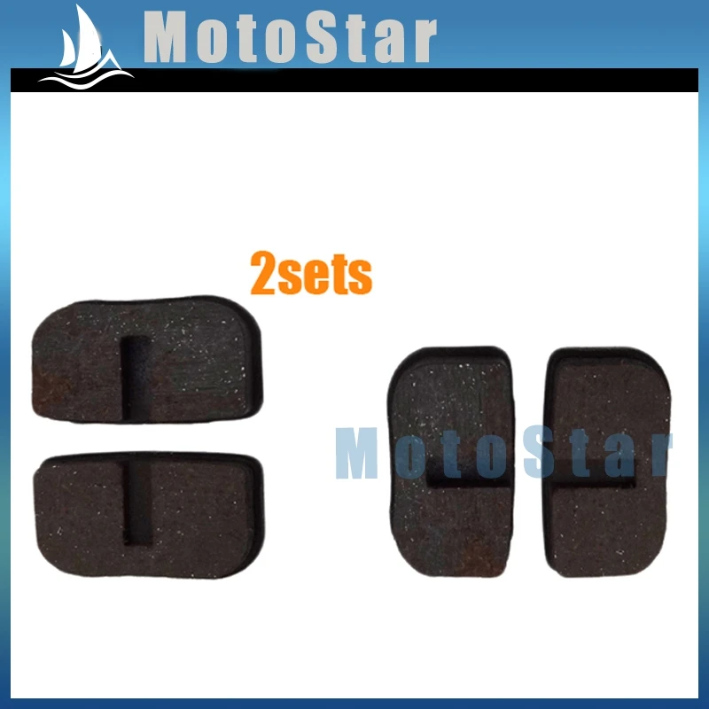 Китайский для минимото передний и задний дисковый тормозной суппорт + колодки 43cc