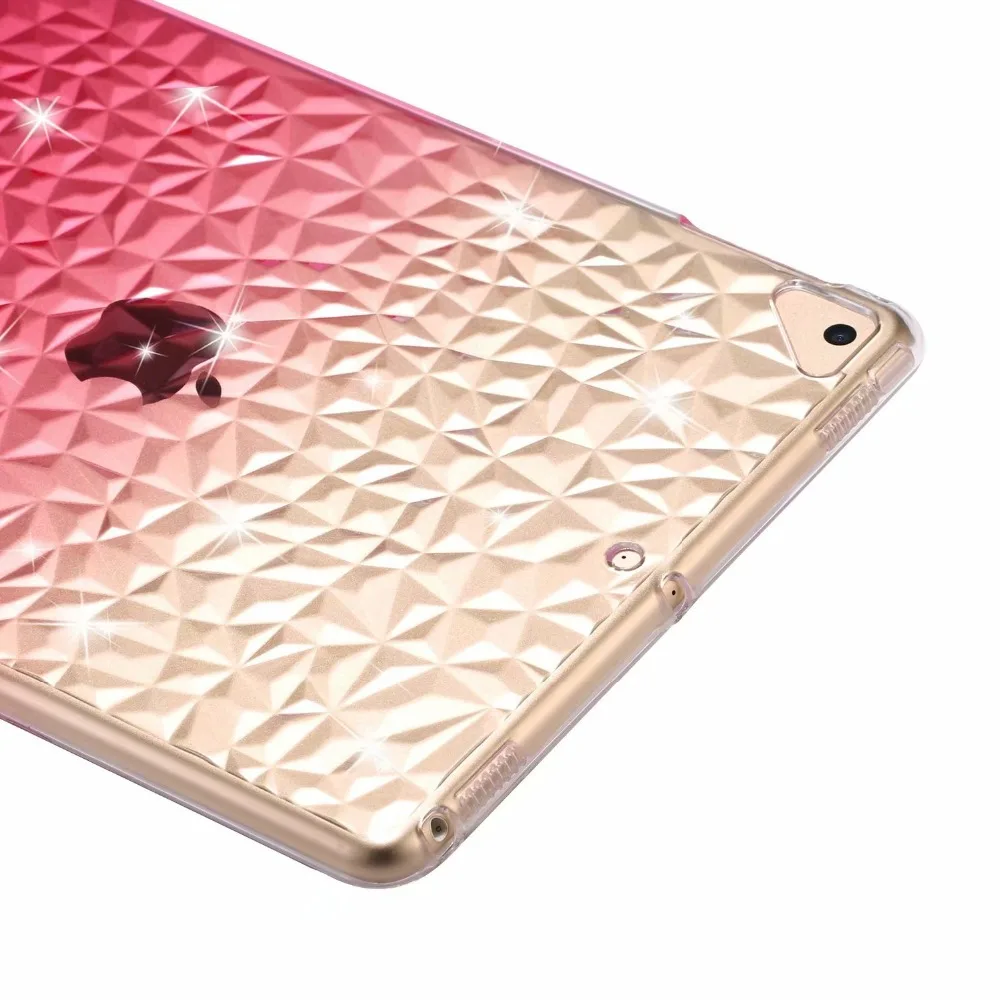 3D прозрачный мягкий Силиконовый ТПУ чехол для Apple IPad Mini 5 4 3 2 1 планшеты дети Безопасный задняя прозрачная крышка для IPad Mini 1 2 3 4 5