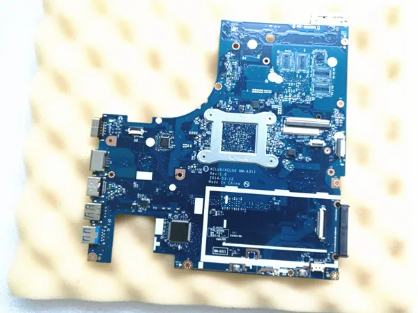 ACLU9 / ACLU0 NM-A311 подходит для материнской платы Lenovo G50-30 (N2830 N2840 CPU бортовой) идеальный