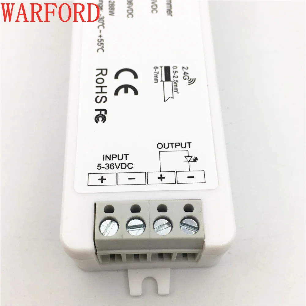 V1 + RT1 DC5V 36V Беспроводной 2 4G RF сенсорный светодиодный регулятор света контроллер
