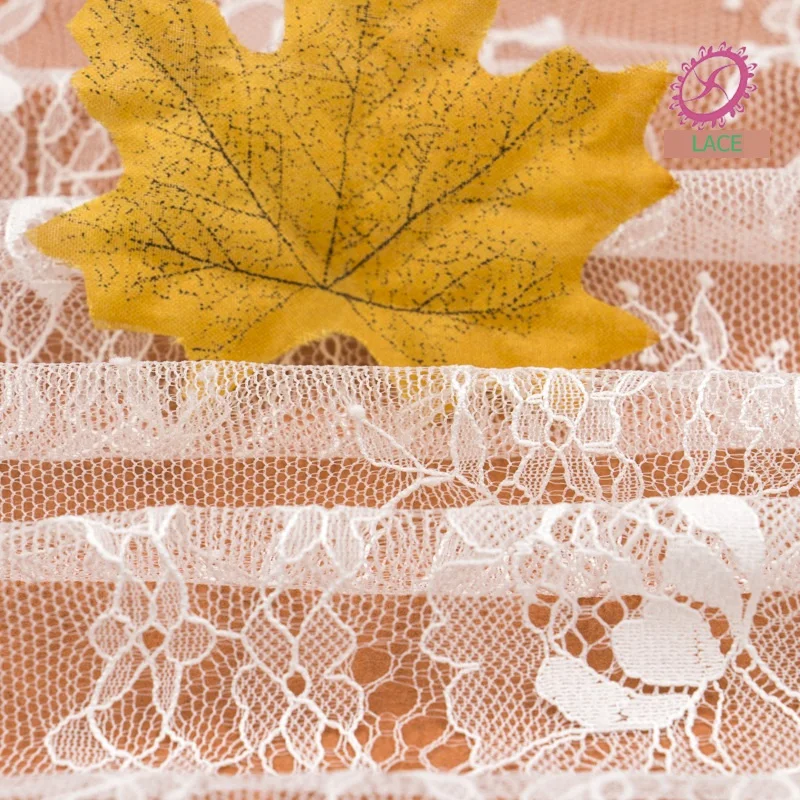 Черная белая кружевная ткань оптом по двору оптовая продажа diy150 x 300 см за штуку