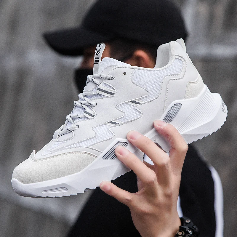 2019 hot men's shoes lightweight breathable non-slip casual men adult fashion Sneakers Zapatillas Hombre | Обувь