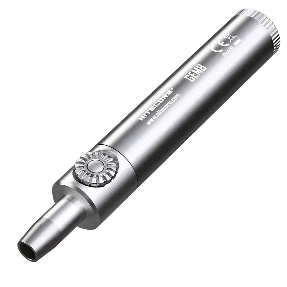 GEM8 NITECORE GEM8 идентификация нефрита фонарь профессиональный ювелирный светильник 500 LMs CREE XP-L HI V3 светодиодный вспышка светильник без Батарея - Испускаемый цвет: GEM8