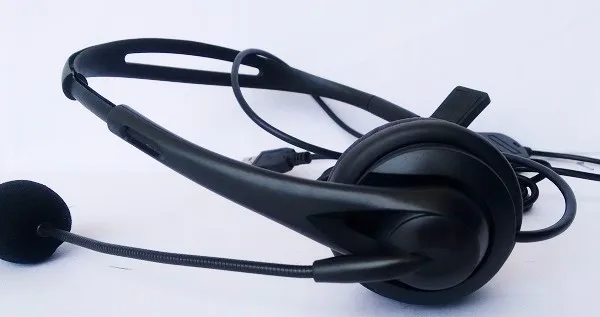 Наушники громкой связи с USB разъемом моноуральная гарнитура центр вызова