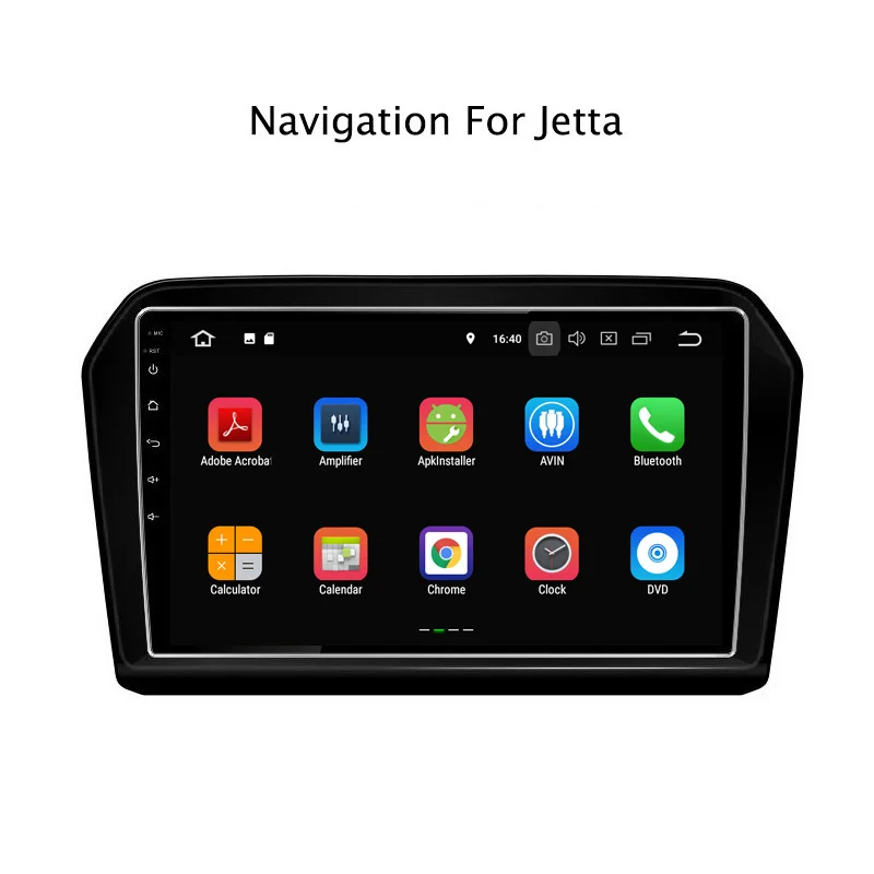 9 &quot2G ram 16G rom Android 8 1 автомобильный DVD мультимедийный плеер для VW Jetta 2013-2017 gps