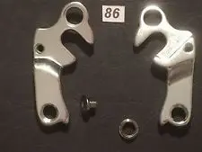 

#86 Rear Derailleur Mech Gear Hanger Alloy Frame Drop Out Fitting Bolt Included