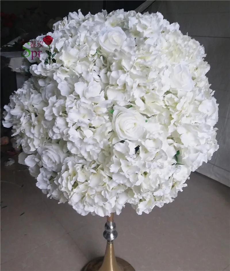 50cm SPR shipping-10pcs/лот Искусственные Свадебные центральные украшения для свадьбы с искусственным цветком искусственные гортензии для свадьбы - Цвет: 50cm