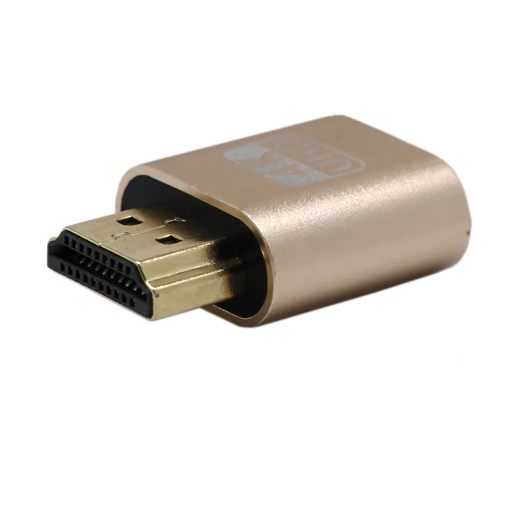 HDMI DDC EDID Teat Plug Безголовый фантомный эмулятор отображения подходит Headless-1920x10 монитора компьютера подходит для безголовых