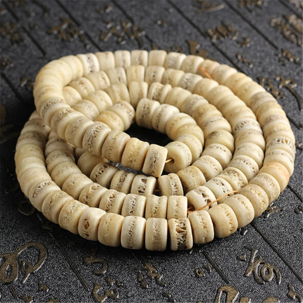 Прекрасный натуральный Тибетский Ретро аутентичный GA Ba череп брови кости старый