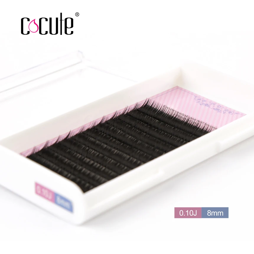 Cocute Мягкие Накладные ресницы 1 комплект черные норковые для наращивания