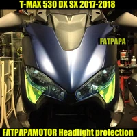 motorcycle accessories headlight protection cover for yamaha tmax 530 tmax530 dx sx 2017 2018