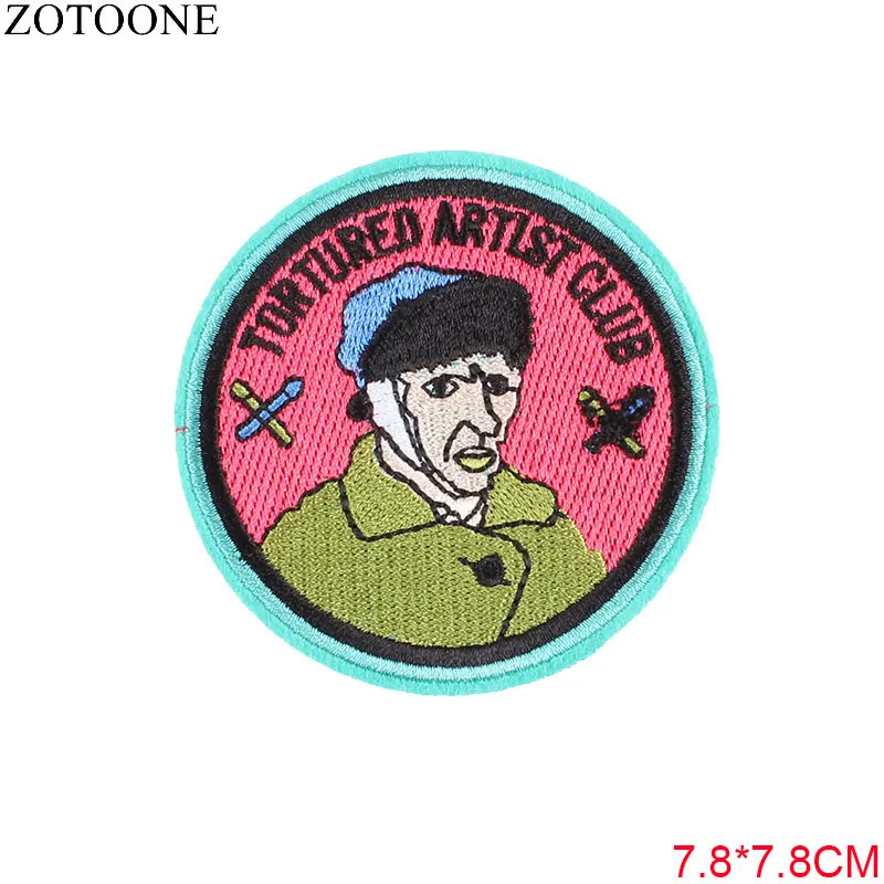 ZOTOONE космический астронавт вышитые патчи с утюгом на НЛО нашивки для одежды DIY полоски воздушные силы одежда наклейки значки E