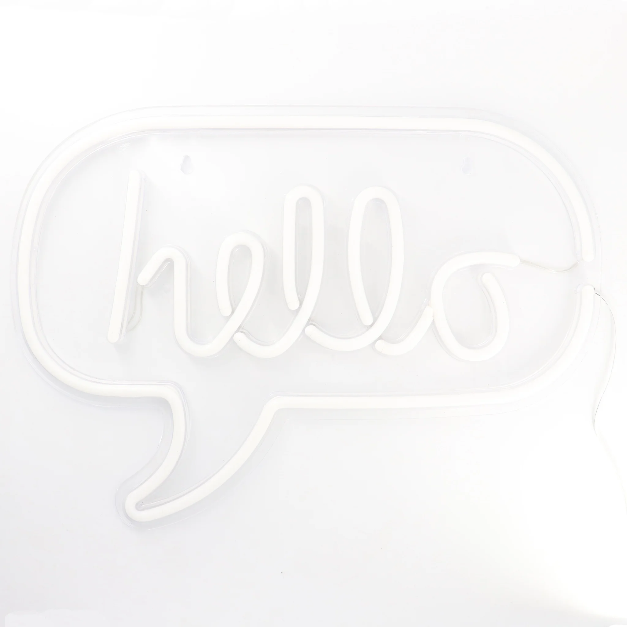 TONGER Hello акриловый настенный светодиодный неоновый знак наружное Рождественское
