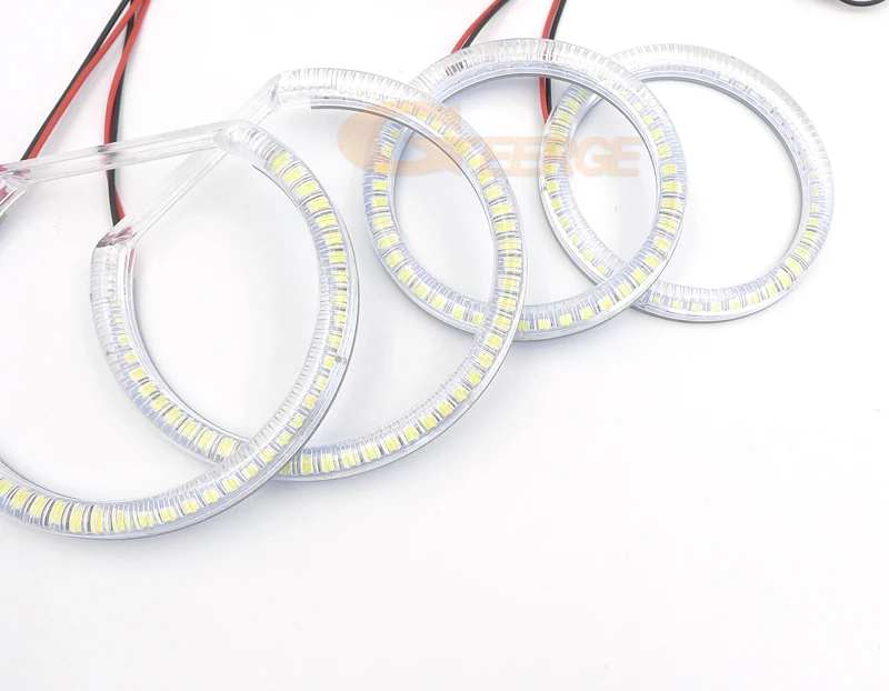For Toyota Avensis T25 2003 2004 2005 headlight Excellent Ultra bright illumination smd led Angel Eyes Halo Ring kit DRL