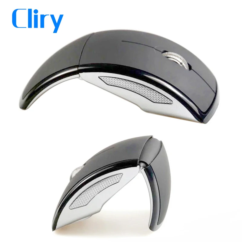 Cliry 2 4G Складная Беспроводная оптическая мышь компьютерная беспроводная