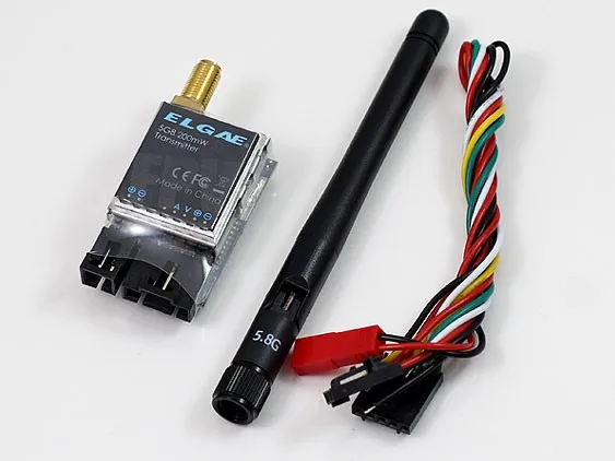 Elgae 5 8 Ghz 200mw FPV беспроводной AV передатчик TX TS351 и GB 8CH Приемник RX набор RC305 STR351305|wireless