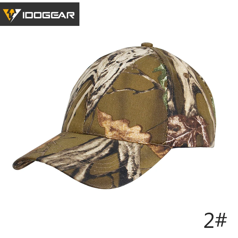 IDOGEAR тактическая бейсбольная кепка для папы шляпа от солнца головные уборы Bionic Camo
