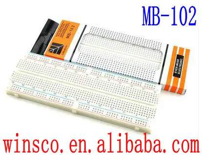 Макет 830 Точка Solderless PCB хлеб доска MB-102 MB102 тестирование Разработка DIY new originali |
