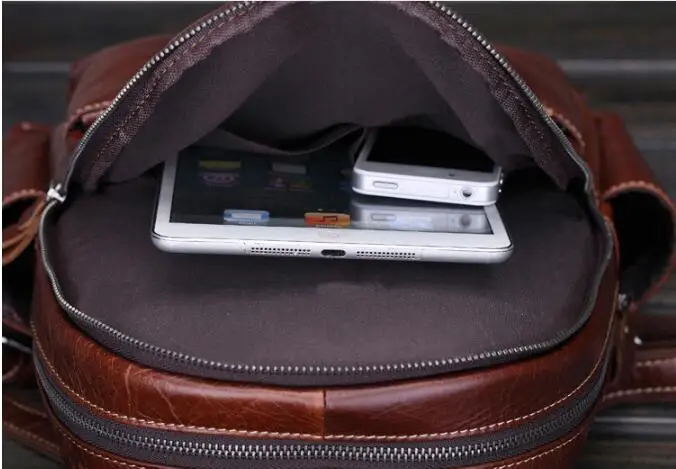 Новый женский рюкзак из 100% натуральной кожи Женский винтажный на лямках для