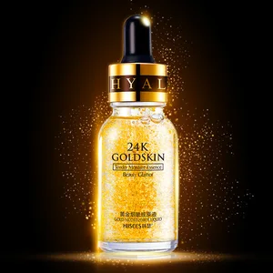 Новая 24k Золотая Сыворотка для лица, гиалуроновая кислота, сыворотка, увлажняющий крем, отбеливающий дневной крем, против старения, против морщин, акне-арт