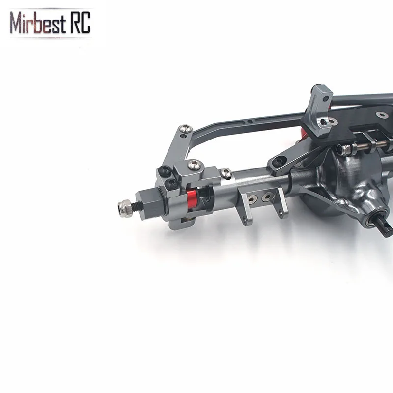 Rc автомобиль полный сплав Передняя и задняя ось с рукояткой CNC механической