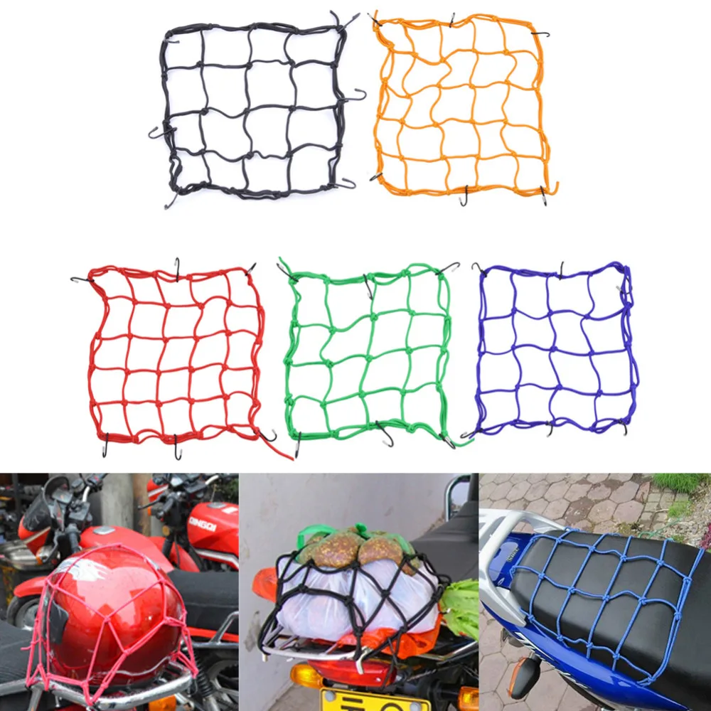 1 шт. эластичная веревка для багажа 30 х30 см|helmet rope|motorcycle cargo netmotorcycle luggage net |
