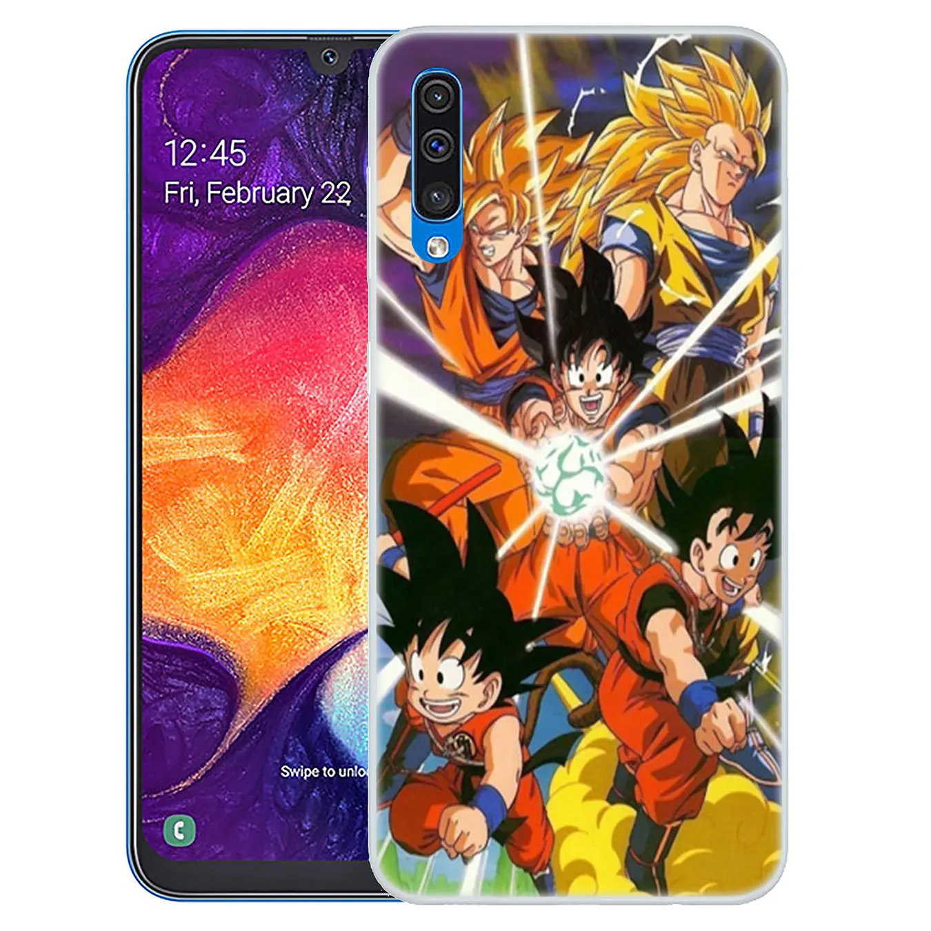 Твердый чехол для телефона Lavaza Goku DRAGON BALL Z DBZ Samsung Galaxy A20E M40 M30 M20 M10 A10 A20 A30 A40 A50 A60 A70