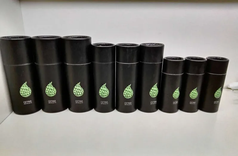 500*30 мл черная/белая/хаки бумажная трубка для упаковки жидкостей электронных