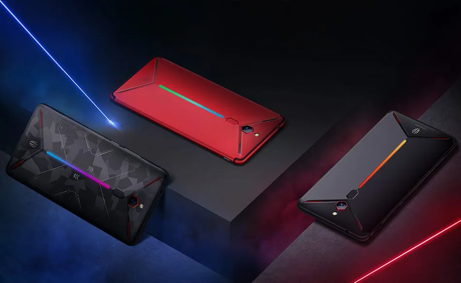 Мобильный телефон zte nubia Red Magic Mars, 6,0 дюймов, 6 ГБ ОЗУ, 64 Гб ПЗУ, Восьмиядерный процессор Snapdragon 845, фронтальная камера 16,0 Мп, задняя камера 8 Мп, игровой телефон