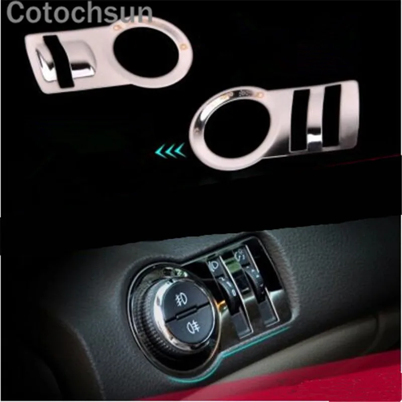 

Наклейка Cotochsun из нержавеющей стали на противотуманную фару для CHEVROLET CRUZE MALIBU/Opel Mokka/BUICK ENCORE, Стайлинг автомобиля