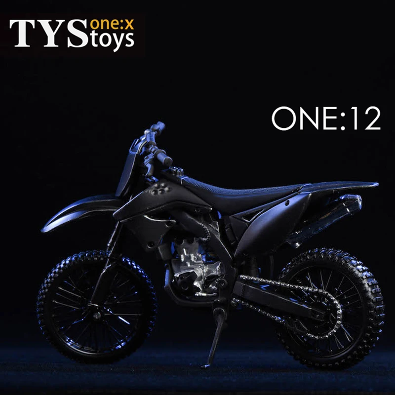 TYSTOYS 1/12 масштаб внедорожный мотоцикл 18DT05 мини-модель автомобиля солдат фигурка игрушки без куклы