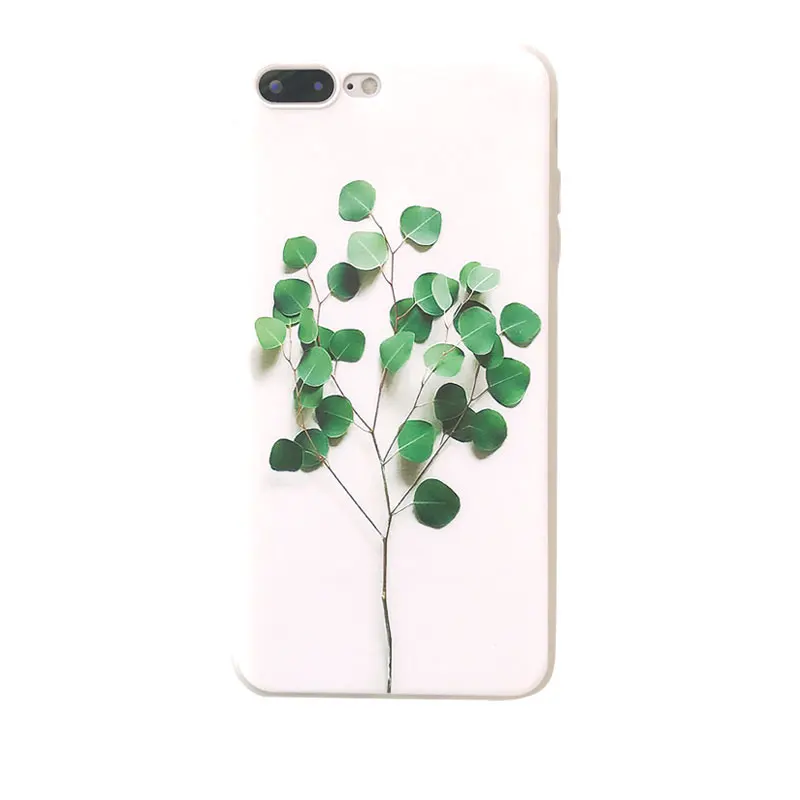Capinha для iPhone 6s 8 7 6 Plus 3D рельефный силиконовый чехол i Phone Apple Чехлы мягкие ipone s