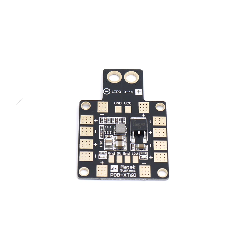 Matek PDB XT60 W/ BEC 5V &amp 12V 2oz Медный для радиоуправляемого вертолета квадрокоптера
