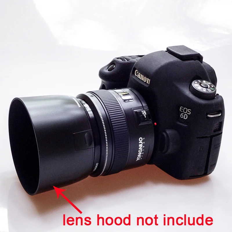 YONGNUO YN85mm F1.8 объектив камеры для Canon EF крепление EOS 85 мм AF/MF Стандартный Средний Телеобъектив Объектив с фиксированным фокусным расстоянием