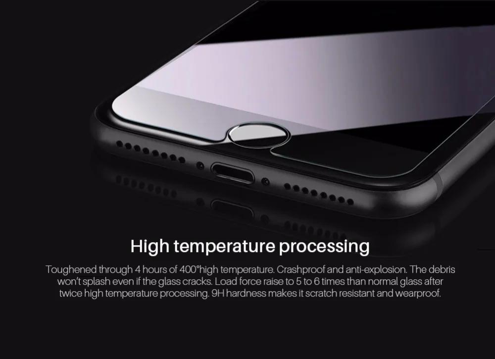 Для iphone 7 plus NILLKIN Super T + PRO пленка из закаленного стекла 3D сенсорный 0 15 мм протектор
