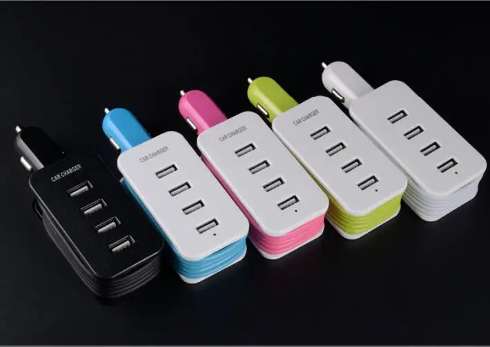 Автомобильное зарядное устройство LVSUN с 4 USB портами 8 А|charger for|charger 4charger for ipad |