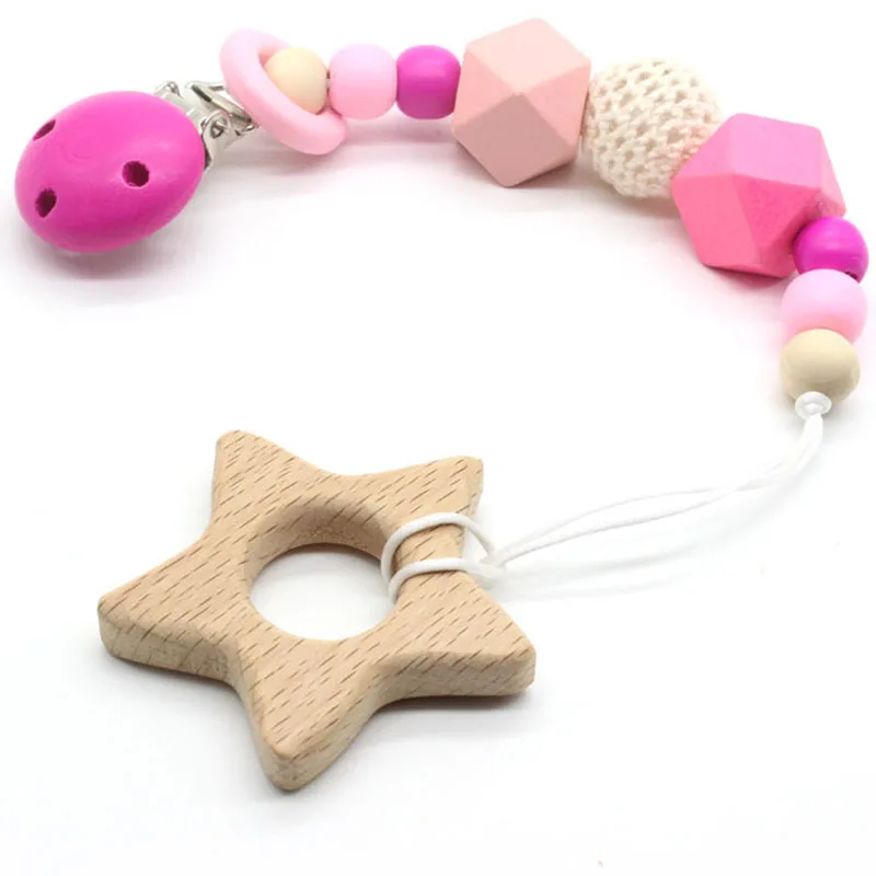 1 шт. деревянные детские игрушки Силиконовые Прорезыватели для зубов кольца
