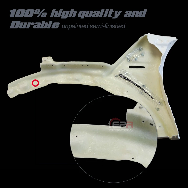 FRP Front Fender For F56 Mini Cooper S DAG Styl Glass Fiber Vented Body Kit Trim Tuning Racing | Автомобили и мотоциклы